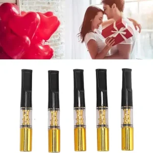 Portable and Reusable Cigarette Filter 5 Piece Set- Reduces Tar and Smoke for Smokers