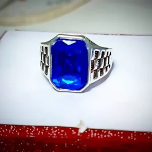 অরিজিনাল নীলা পাথরের আংটি ( ২০৪)